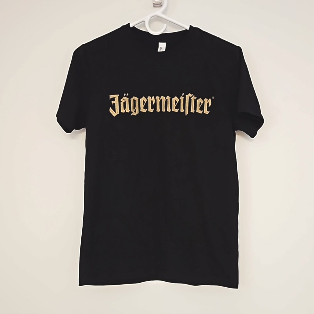 Jagermeister logo graphic tee Small UNISEX EUC